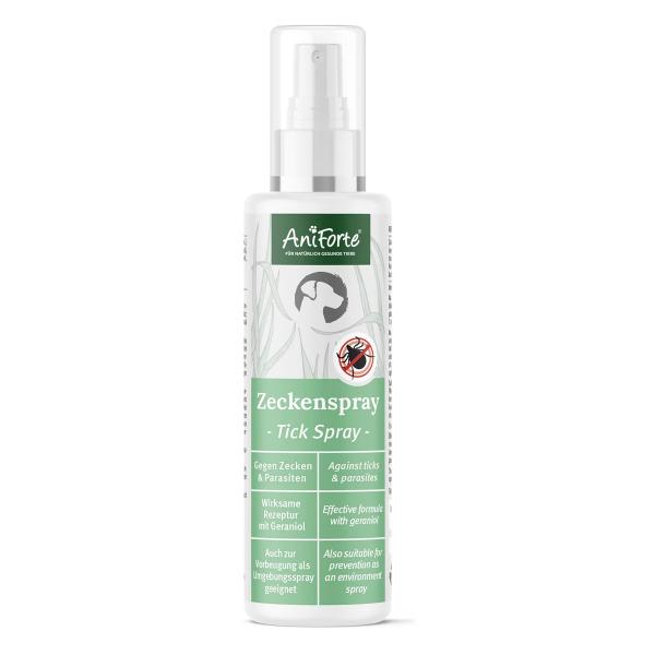 Zeckenspray - rein pflanzliches Repellent für Hunde - 100 ml